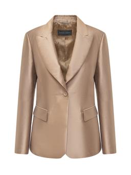 Alberta Ferretti Mikado Blazer