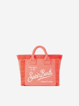 MC2 Saint Barth Mini Vanity Fluo Pink Terry Handbag