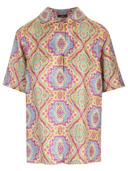 Etro Printed Silk Shirt