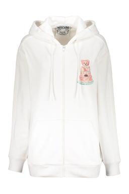 Moschino Cotton Full Zip Hoodie