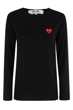 Comme des Garçons Play Sweater Red Emblem