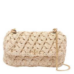 Tory Burch Mini Kira Woven Shoulder Bag