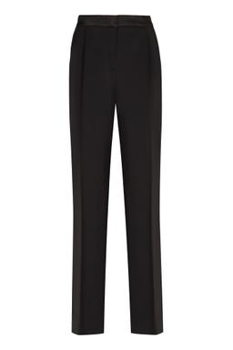 Alberta Ferretti Crêpe Wide-leg Trousers