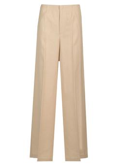Forte_Forte Soft Cut Trousers With Pleats
