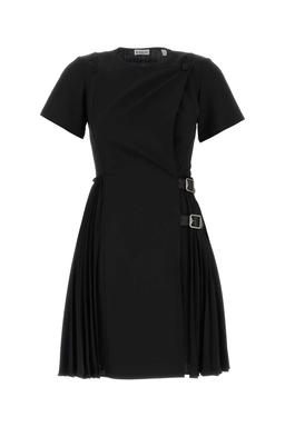 Burberry Black Polyester Blend Mini Dress