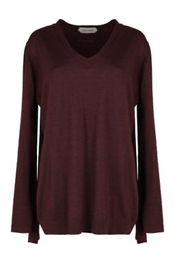 Alberta Ferretti Plum Shirt With Long Sleeves, Elegant And Versatile.