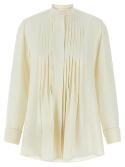 Brioni Pleated Plastron Shirt