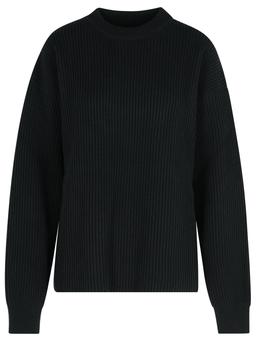 Jil Sander Black Wool Crew Neck Sweater