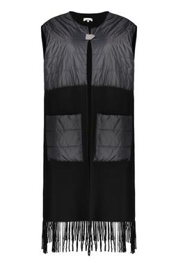 Fabiana Filippi Padded Vest In Wool Blend