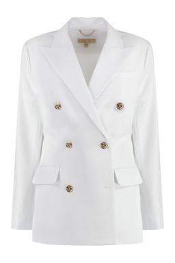 Michael Kors Double-breasted Crepe Blazer