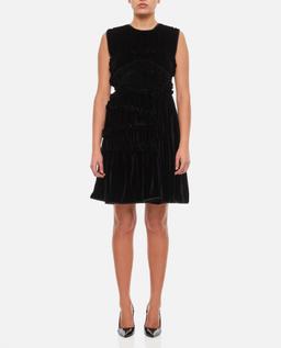 Cecilie Bahnsen Uki Sleeveless Velvet Dress