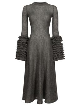 Alaia Dress With Ruffles
