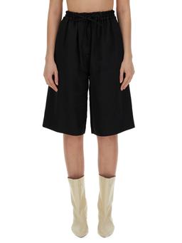 Jil Sander Wide Leg Bermuda Shorts