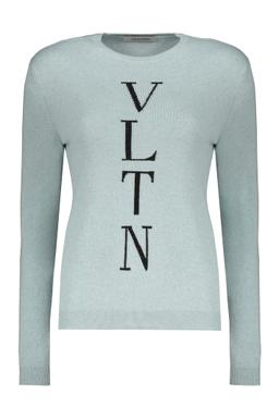 Valentino Garavani Long Sleeve Crew-neck Sweater