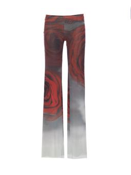 Jean Paul Gaultier Blurry Roses Pants