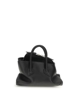 The Attico La Passeggiata Mini Leather Handbag