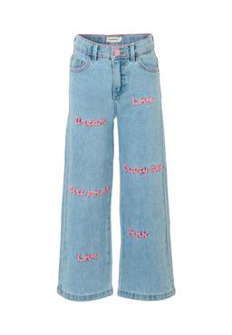 Billieblush Denim Jeans For Girl With Writing