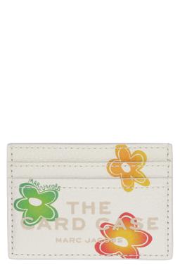 Marc Jacobs The Wild Daisy Leather Card Holder