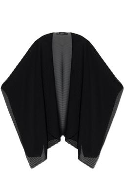 Emporio Armani Pleated Poncho