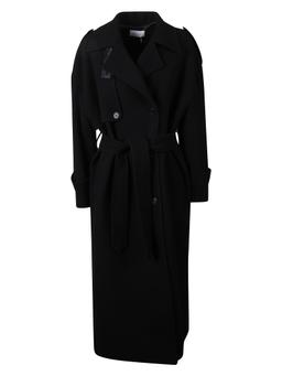 The Nina Studio Double-breasted Coat With Belt