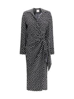 Crida Milano Como Dress In Crêpe De Chine