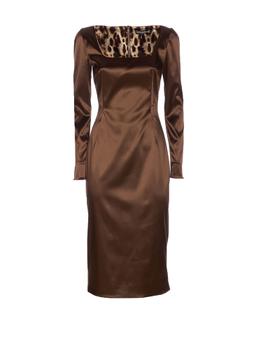 Dolce & Gabbana Stretch Satin Dress