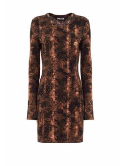 Roberto Cavalli Just Cavalli Pencil Dress With Long Sleeves