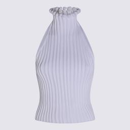 Alaia White Viscose Top