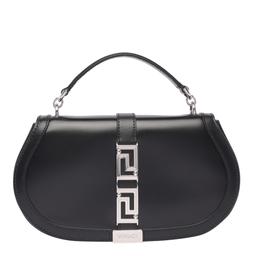 Versace Greca Goddess Leather Crossbody Bag
