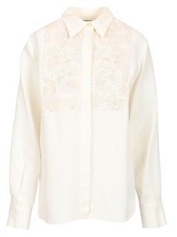 Parosh Shirt With Plastron