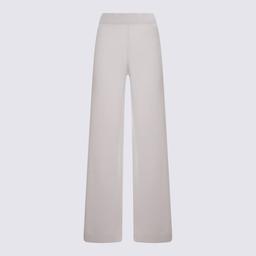 Allude Light Grey Wool Pants