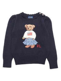 Polo Ralph Lauren Iconic Bear-tops-sweater