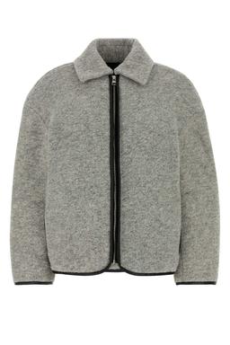 J. W. Anderson Melange Grey Wool Blend Jacket
