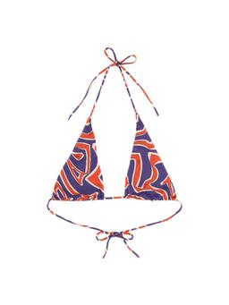 Pucci Maze Print Triangle Bikini Top
