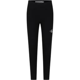 Calvin Klein Black Leggings For Girl With Logo