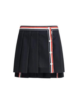 Thom Browne Wool Mini Skirt