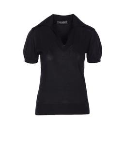 Dolce & Gabbana Cashmere Polo Sweater