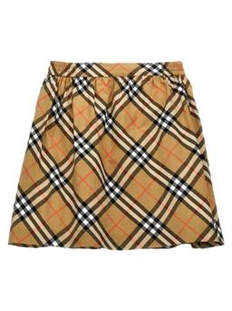 Burberry Check Cotton Skirt