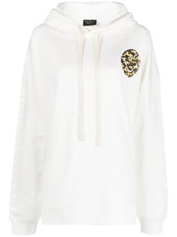 Joshua Sanders Smiley Logo Cotton Hoodie