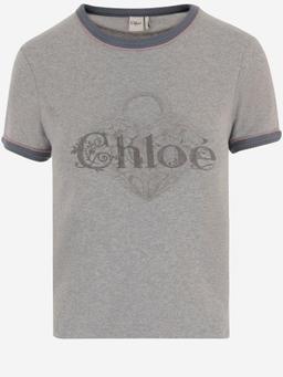Chloé Cotton T-shirt With Logo