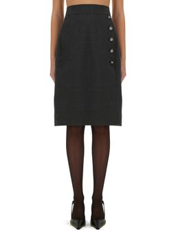 Dolce & Gabbana Wool Midi Skirt