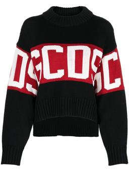 GCDS Logo Band Boxy Sweater