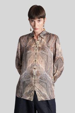 Zimmermann Shirt In Multicolor Silk