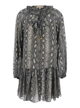 MICHAEL Michael Kors Snake Print Mini Dress