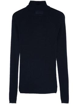Majestic Filatures Wool And Silk Blend High-neck Sweater