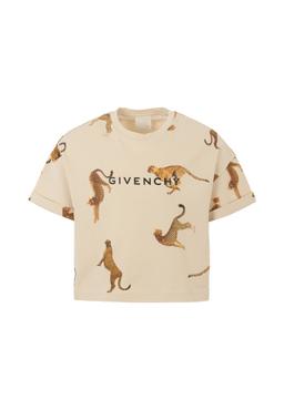 Givenchy Ivory Crop T-shirt