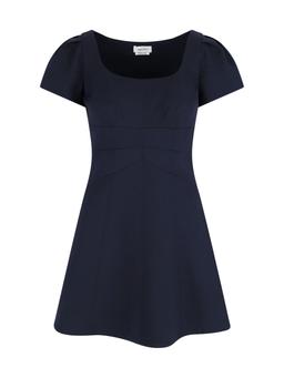 Alexander McQueen Wool And Silk Mini Dress