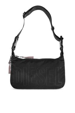 Diesel Zip-d-zip-d Logo Printed Shoulder Bag