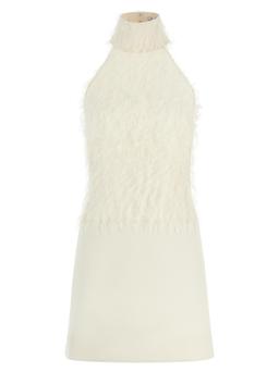 Courrèges Fils Coupés Insert Dress