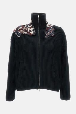 Durazzi Milano Knitted Bomber Jacket